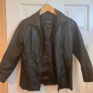 Andrew Marc leather jacket size S